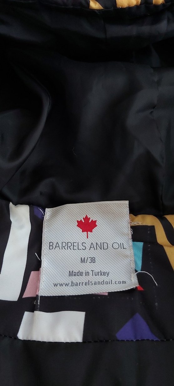 Çok Renkli Kapüşonlu Kadın Mont - Görsel 4