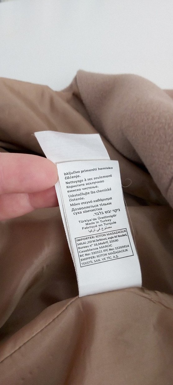 Kahverengi Kürk Yakalı Kaban - Görsel 3