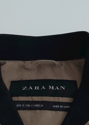 Bej Süet mont - Görsel 3