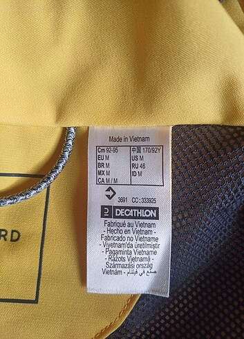 Decathlon Tribod kadin yelkenli yağmurluk 