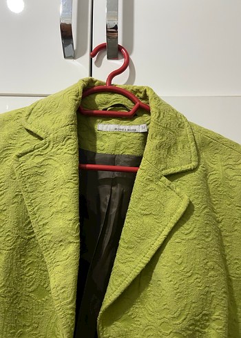 Düğmeli Yeşil Kadın Blazer Ceket - Görsel 2