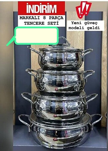 Emsan marka tencere seti 
