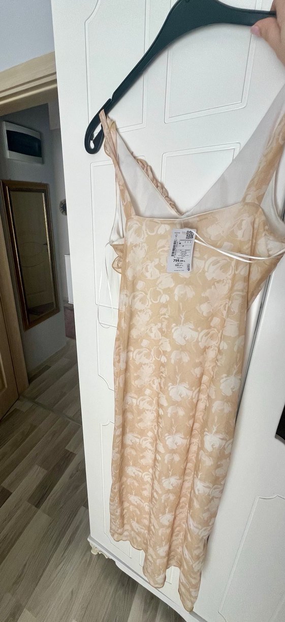 Sarı askılı elbise - Görsel 2