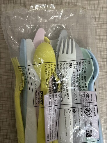 Ikea Ikea çocuk çatal bıçak kaşık