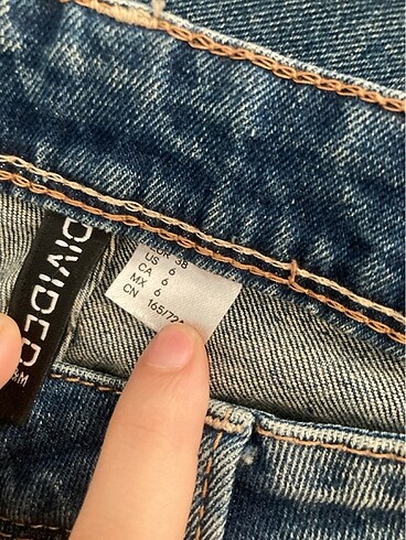 m Beden Y2k düşük bel pantolon