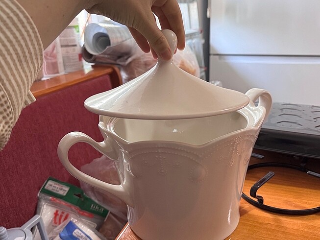 ÇORBA TENCERESİ PORSELEN - Görsel 4