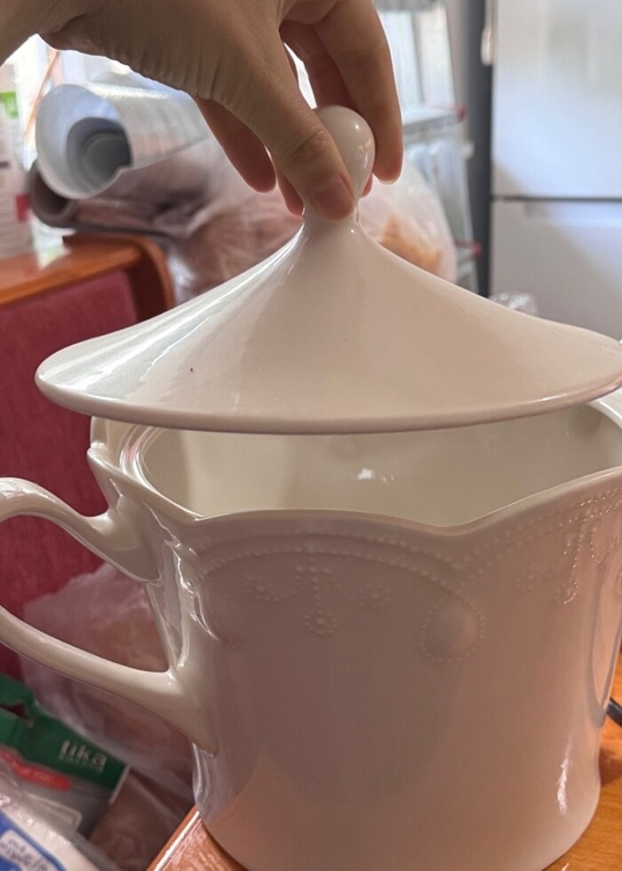 ÇORBA TENCERESİ PORSELEN - Görsel 4