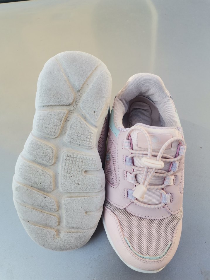 Kız Çocukları İçin Bağcıklı Pembe Spor Ayakkabı - Görsel 4