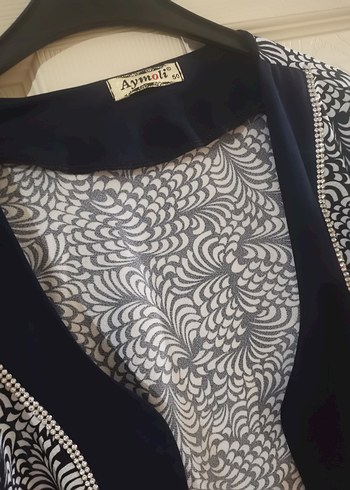 Avant-Garde Siyah ve Gri Kadın Şal - Görsel 4