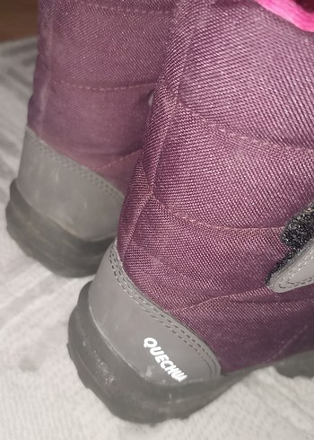 Kız Çocuk Mor Street Wear Botlar Velcro - Görsel 4