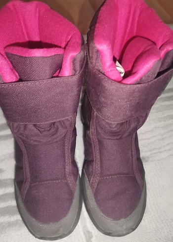 Kız Çocuk Mor Street Wear Botlar Velcro - Görsel 2