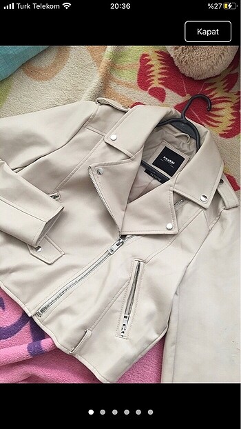Pull and Bear Deri ceket
