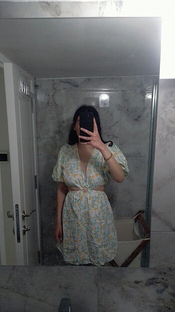 Yazlık elbise ,çok iyi durumda - Görsel 5