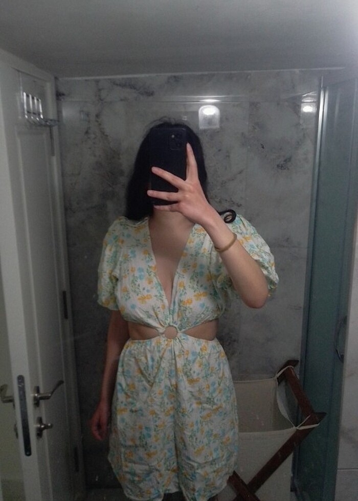 Yazlık elbise ,çok iyi durumda - Görsel 4