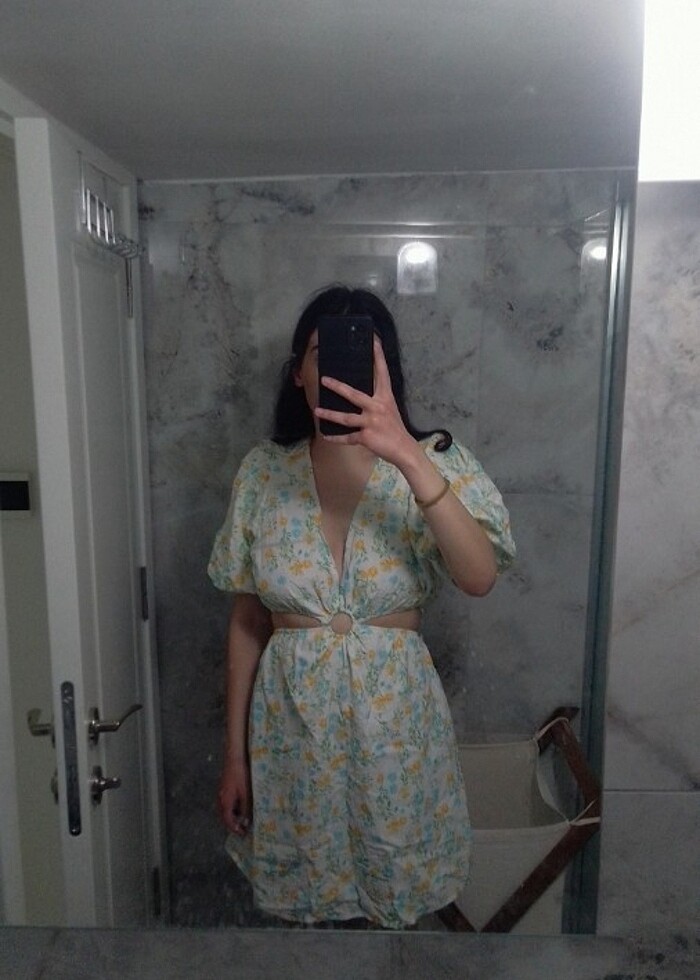 Yazlık elbise ,çok iyi durumda - Görsel 5