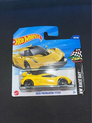 Hot Wheels - 2020 KOENIGSEGG JESKO (Sarı)