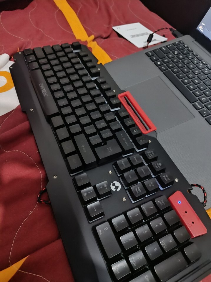 Çok Renkli RGB Işıklı Mekanik Klavye - Görsel 5