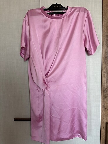 Zara pembe elbise