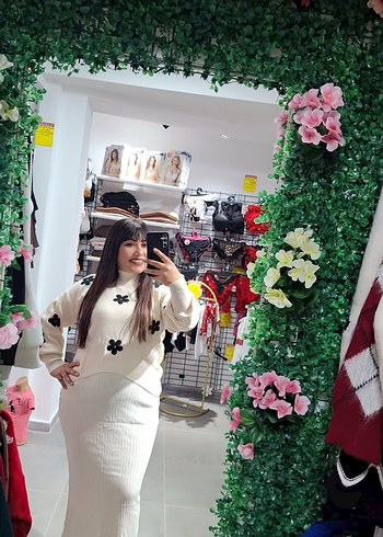 Siyah Balıkçı Yaka Uzun Elbise - Görsel 2