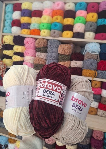 Bravo Bera Kadife İplik Seti 3'lü - Görsel 3