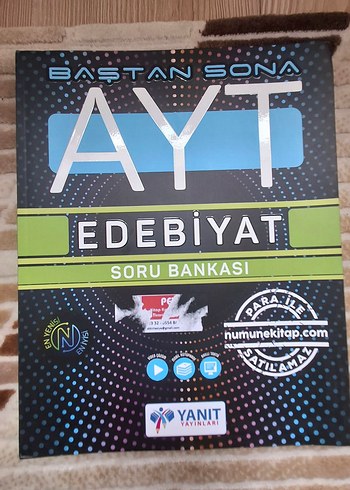 AYT Edebiyat Soru Bankası Baştan Sona 0 kitap