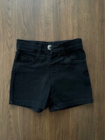 HelloBaby HelloBaby Unisex Bebek Kot Şort (1 Yaş)