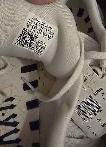 41 Beden ADISTAR adidas yeni ayakkabı 41,5 numarası