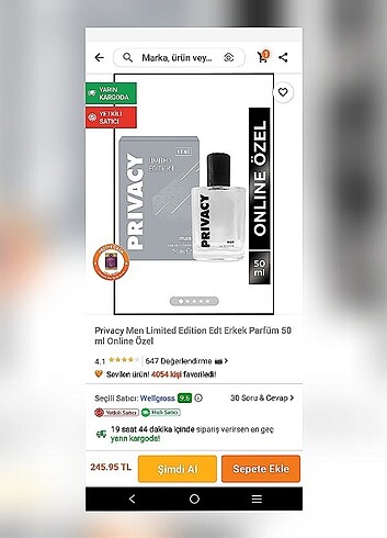 Beden Renk Erkek Parfüm