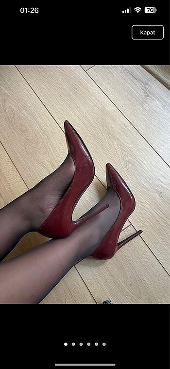 Koton Bordo stiletto