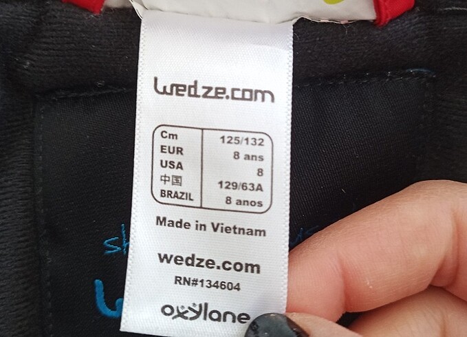 8 Yaş Beden kırmızı Renk Decathlon Çocuk Mont 
