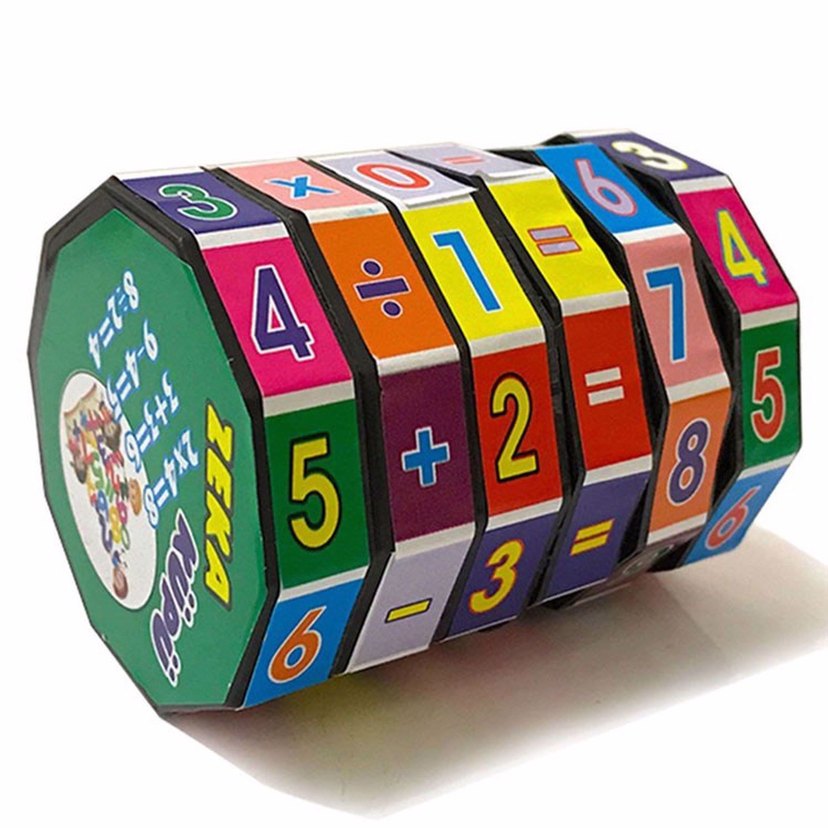 12 ADET MATEMATİK İŞLEM KÜPÜ EĞİTİCİ ZEKA KÜPÜ - Görsel 3
