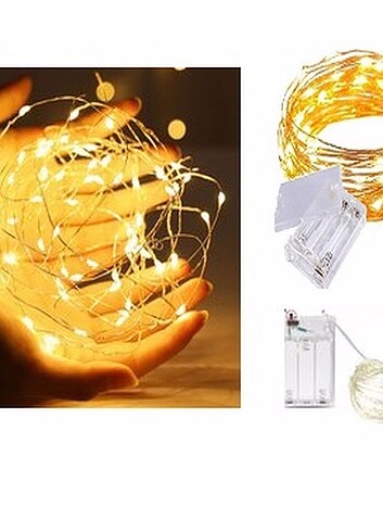 3 ad Peri Led Işık 28 Ledli 3 Metre Sarı Led Şerit Aydınlatma - Görsel 2