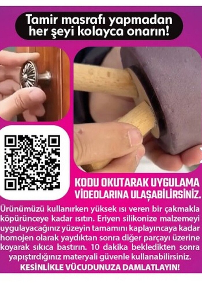 BİYONİK KAYNAK YAPIŞTIRICI TAMİR KİTİ

 - Görsel 2