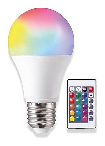 Uzaktan Kumandalı Renk Değiştiren Rgb Led Ampul

 - Görsel 2