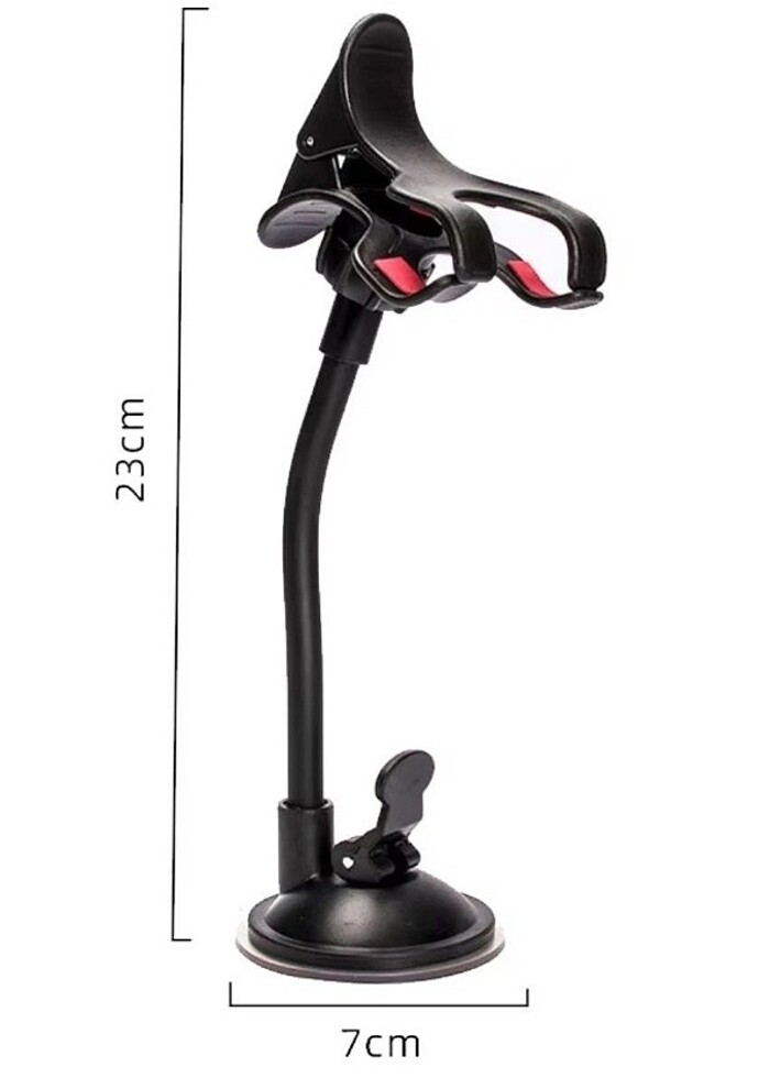 Vakumlu 360 Derece Dönen Tüm Modellere Uyan Araç Telefon Tutucu
 - Görsel 4