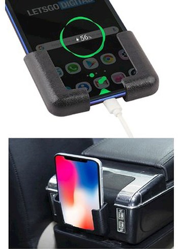 Çok Amaçlı Torpido Telefon Tutucu Navigasyon ve Şarj Standı - Görsel 2