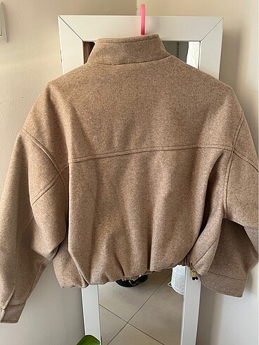 l Beden camel Renk Zara Bomber Ceket