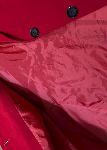 Kırmızı Kadın Blazer Ceket - Görsel 3