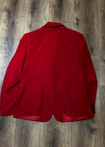 Kırmızı Kadın Blazer Ceket - Görsel 5