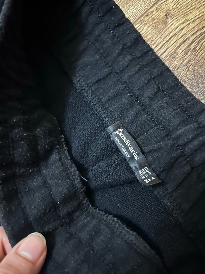 Siyah stradivarius Kadın Eşofman Altı - Görsel 3