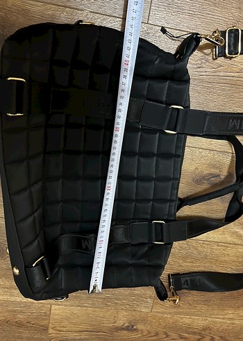 P4M büyük Siyah omuz/El Çantası - Görsel 7