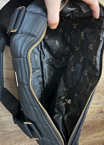 P4M büyük Siyah omuz/El Çantası - Görsel 10