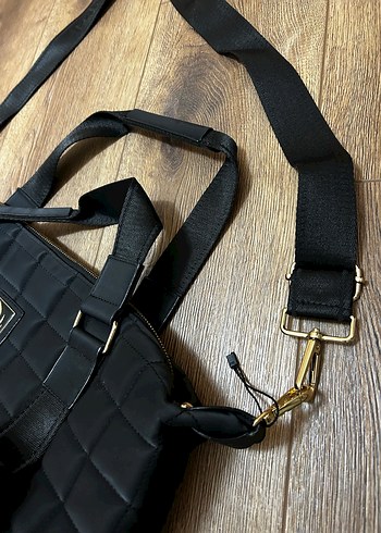 P4M büyük Siyah omuz/El Çantası - Görsel 4