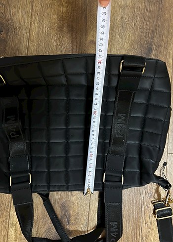 P4M büyük Siyah omuz/El Çantası - Görsel 6