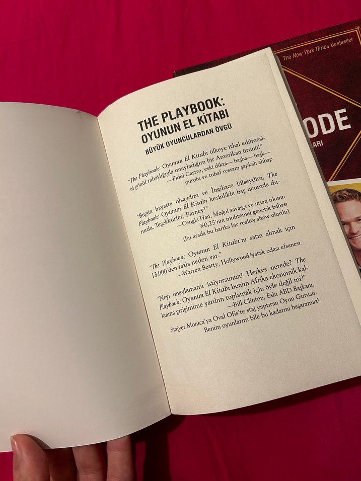 How I Met Your Mother the playbook ve the bro code kitap seti - Görsel 5