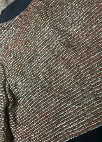 Şık resmi Düğmeli Mini Kadın Ceket - Görsel 5