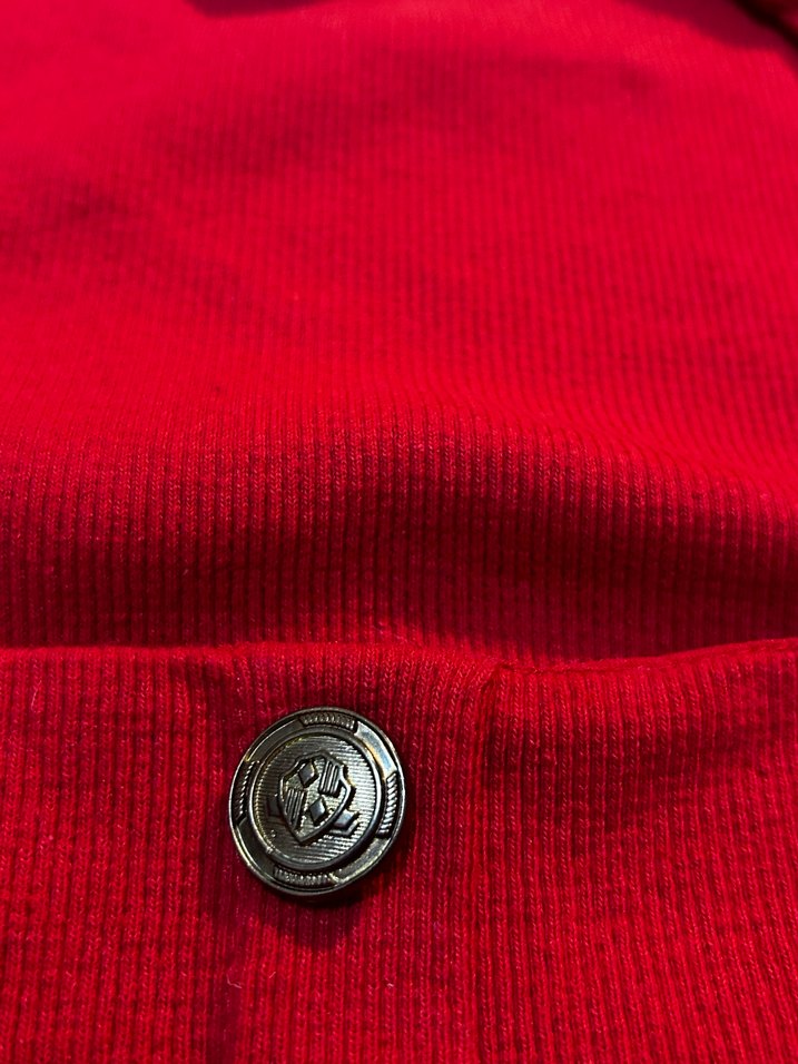 Gusto şık triko kırmızı bluz - Görsel 4