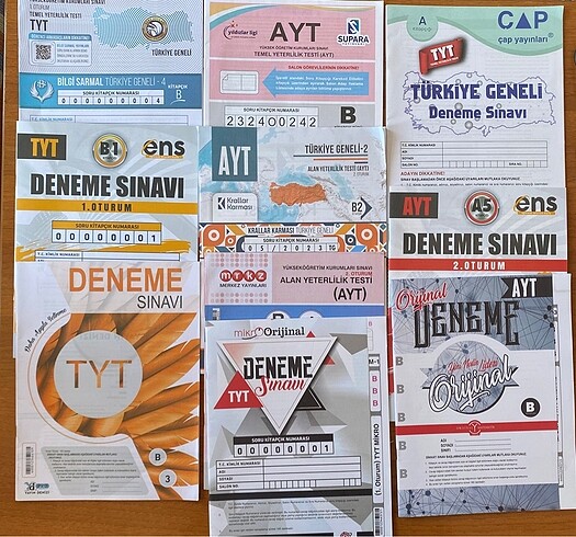 Tyt ayt genel deneme apotemi bilgi sarmal