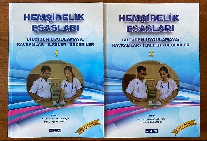 Hemşirelik esasları akademi yayını 2 cilt