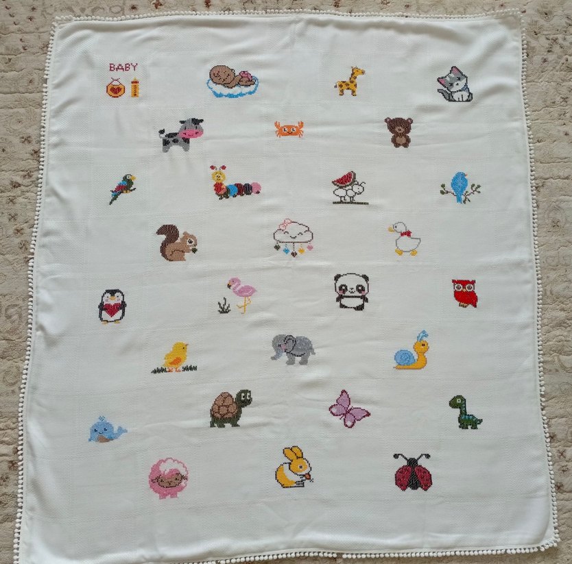 Etamin Bebek Battaniyesi - Görsel 2